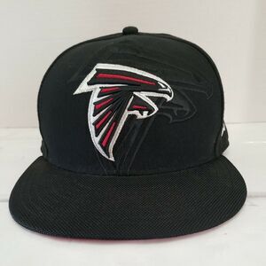 NFL ATLANTA FALCONS CAP TRUCKER HAT 6 PANEL MEN'S SIZE 7 1/2